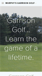 Mobile Screenshot of garrisongolf.com